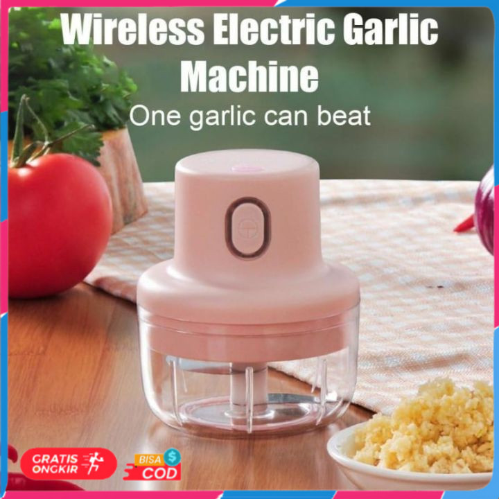Blender USB Mini Chopper 100 ML Elektrik Tanpa Kabel /Food Processor Blender Portable Multifungsi/PE