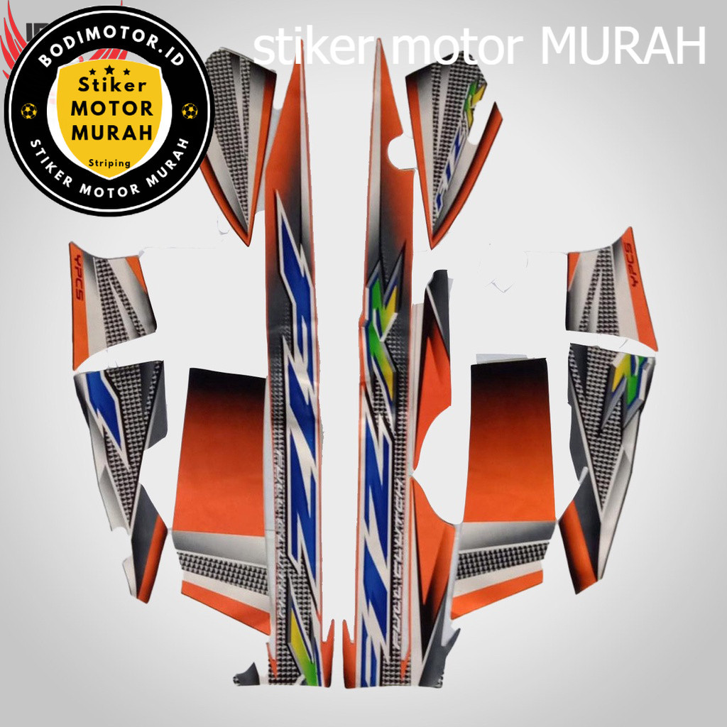 Stiker Striping Yamaha F1ZR 2004 - List Stiker Standar F1ZR 2004 - Striping Standar F1ZR 2004 Termur