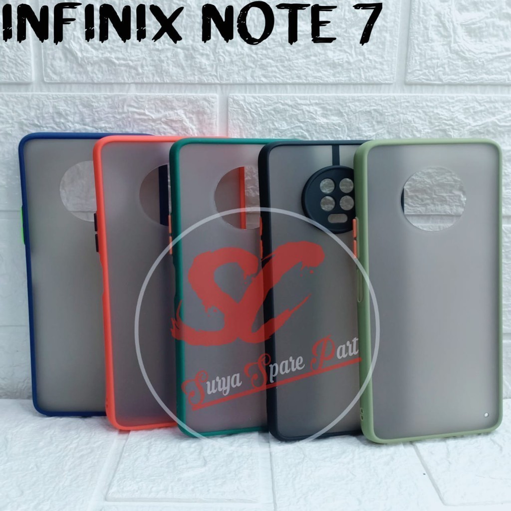 Case Infinix Note 7 - Slim Case Fuze Dove Infinix Note 7 - SC
