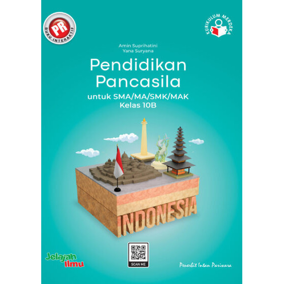 Buku PR/LKS interaktif PKN EDISI 2024 ( Pendidikan Pancasila Kewarganegaraan) SMA Kelas 10 Semester 