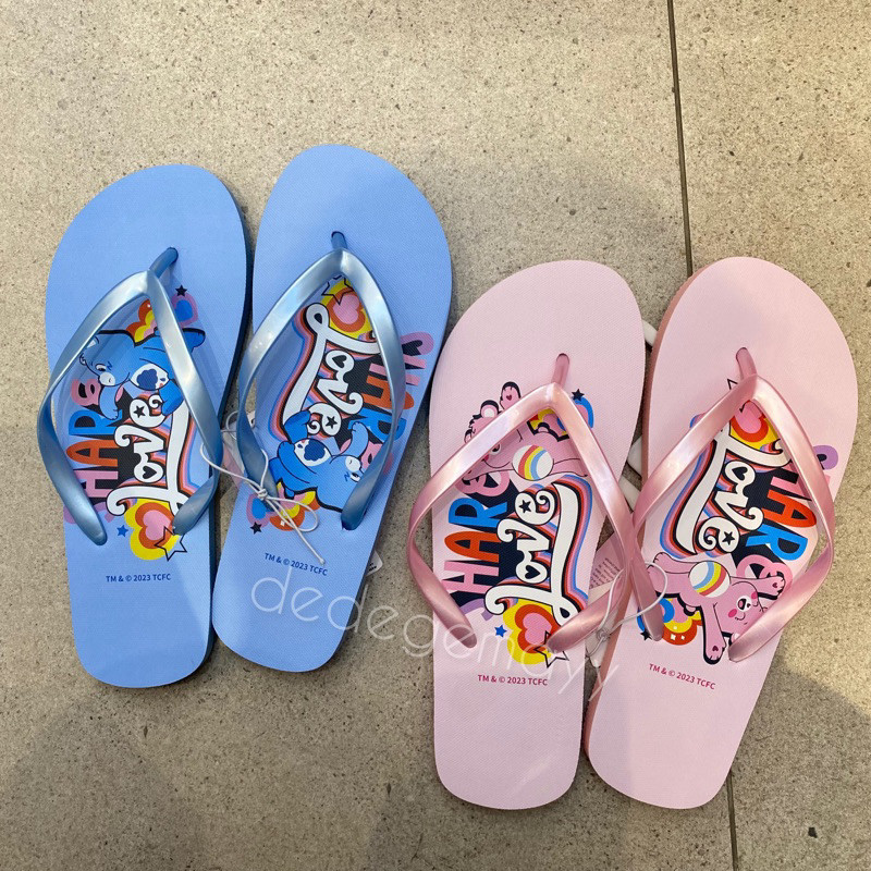 Miniso x Care Bears - Sandal Jepit Care Bears