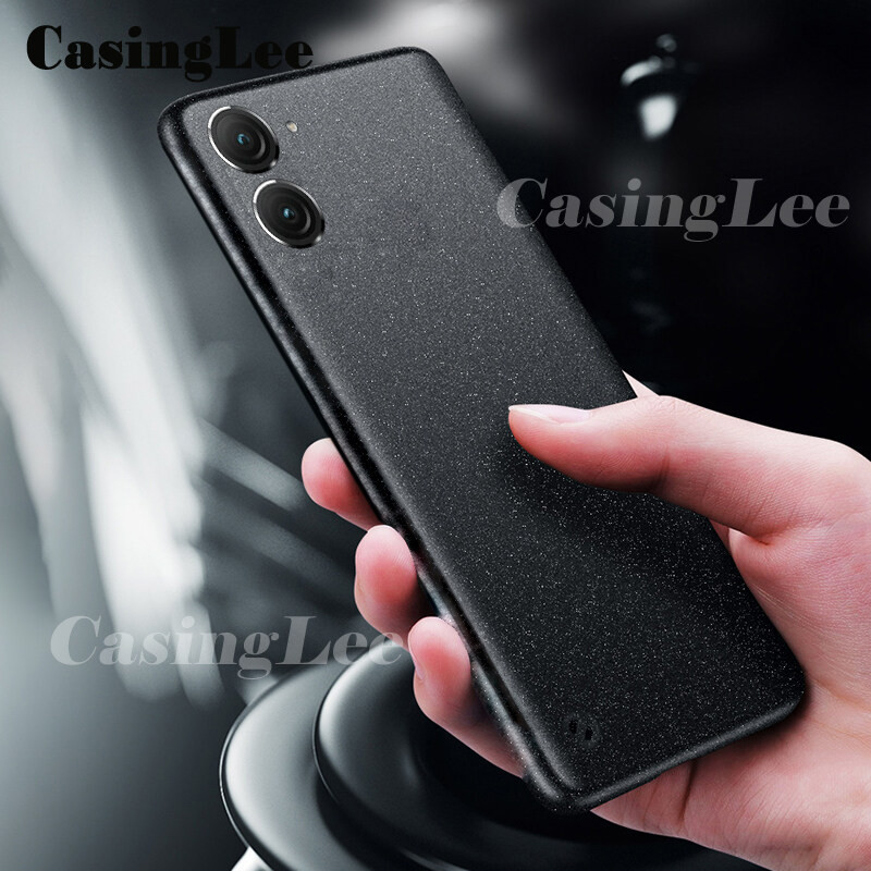 For Asus Zenfone 9 case Matte Silicone Soft Phone cover Casing hp for Asus Zenfone9 Super Scrub Non-