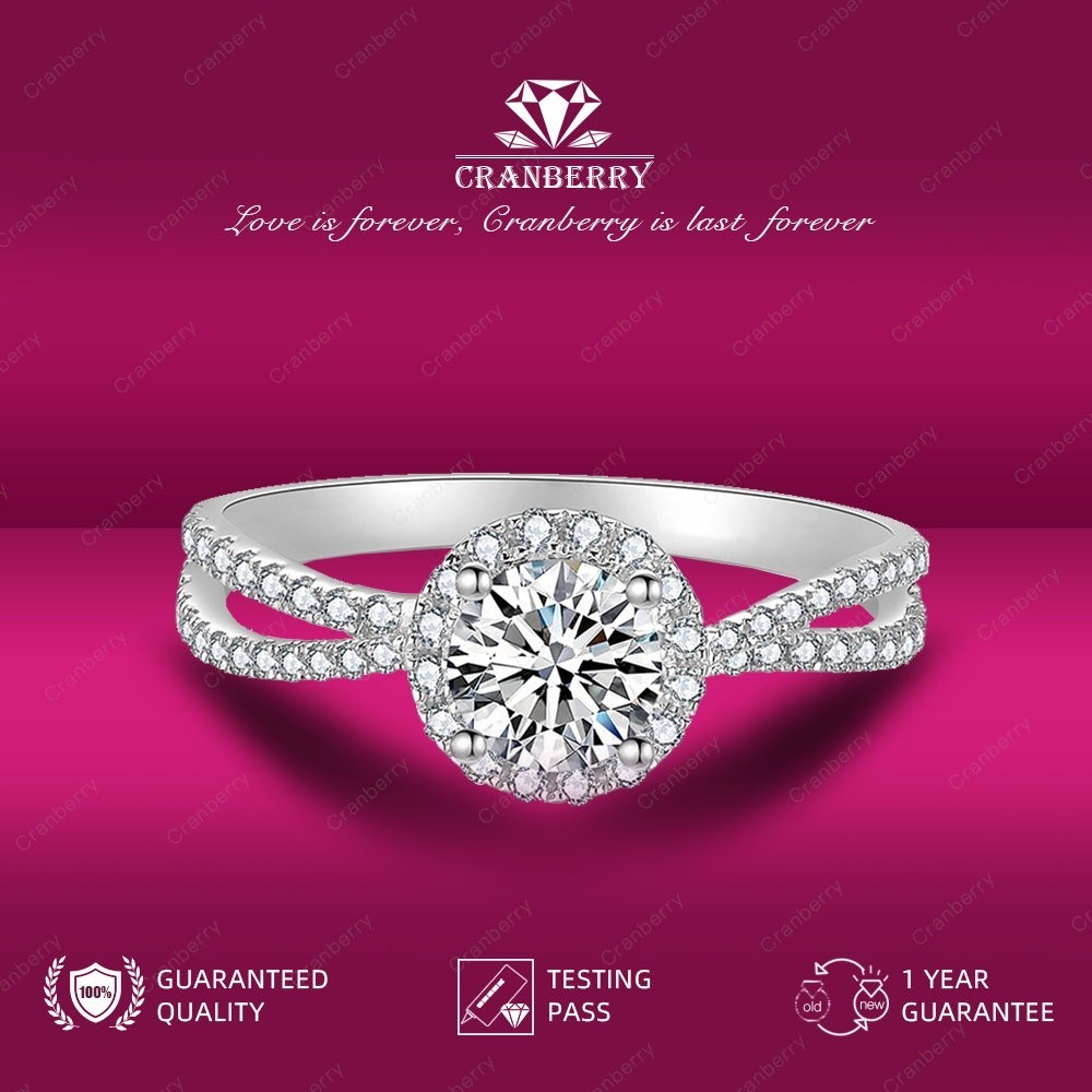 Cincin Focus on Me Ring Tunangan Nikah Kawin wedding ring Lapisan Aesthetic Adjustable Wanita Tunang