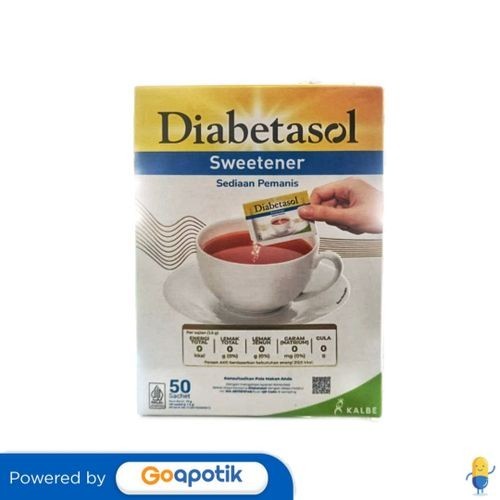 

Diabetasol Sweetener Box 50 Sachet