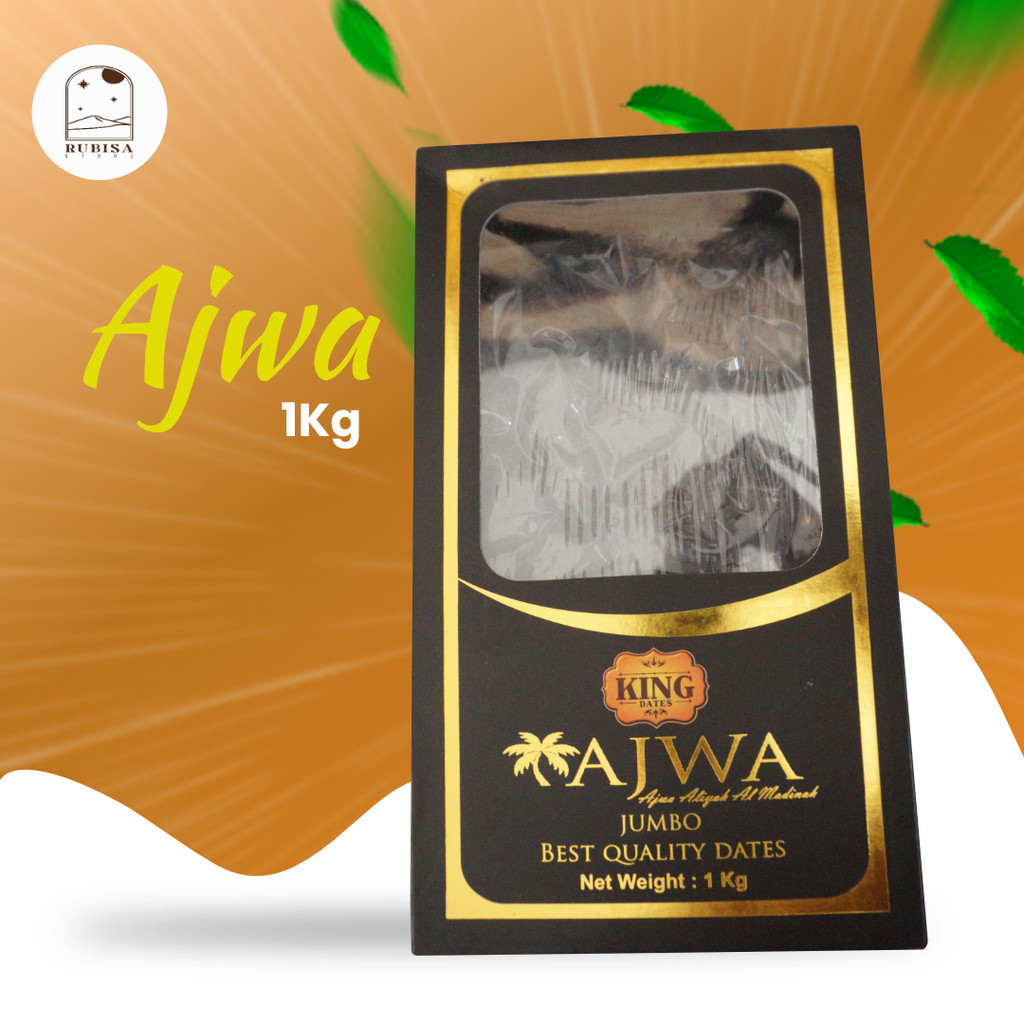 

Kurma Ajwa Premium 1Kg - Kurma Nabi King Dates 1Kg