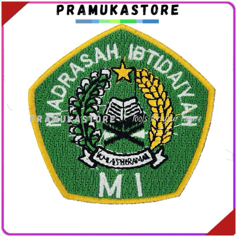 Bordir Bet MI FULL BORDIR | bordir madrasah ibtidaiyah bijian | bet ikhlas beramal | bet osis mi bet