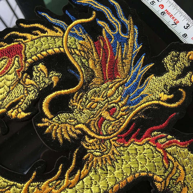 Bordir Patch Iron Bordir Naga