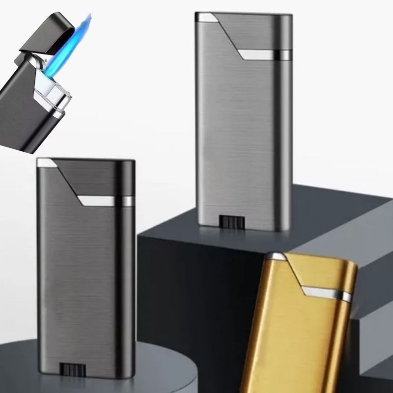 Korek Api bara korek Gas logam retro Polos 1301 mancis korek api unik DGS