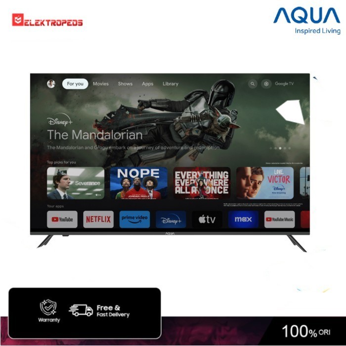 Aqua 43 Inch Full HD Google TV AQT43K80FX - Aqua