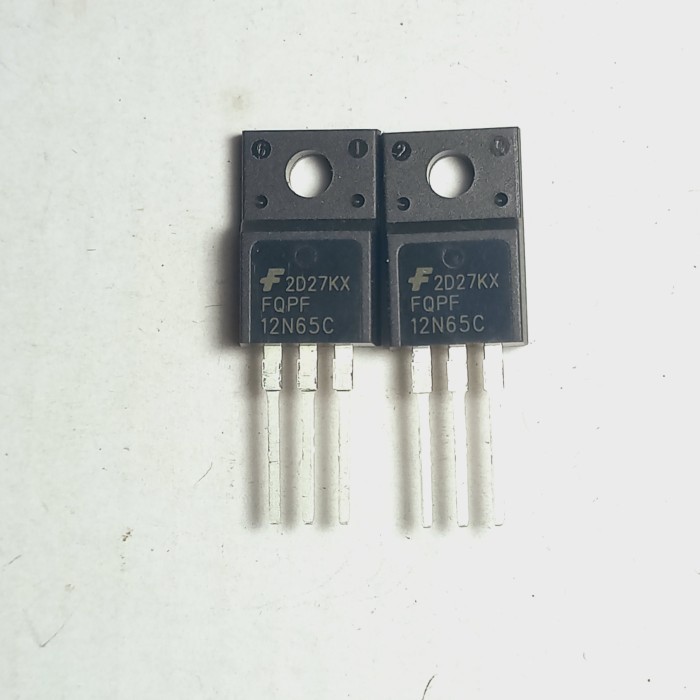 Mosfet FET 12N65 12 N 65 12N65C fpqf12n65 fqpf 12n65c TR transistor 12a65 Fajar elektro 2