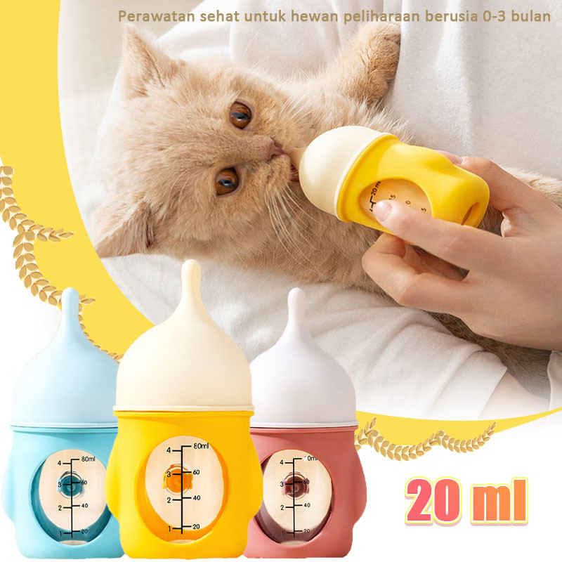 Miduo Home Botol Dot Hewan Peliharaan Silikon / Botol Susu Anjing Kucing Dot Anak Kucing Anjing
