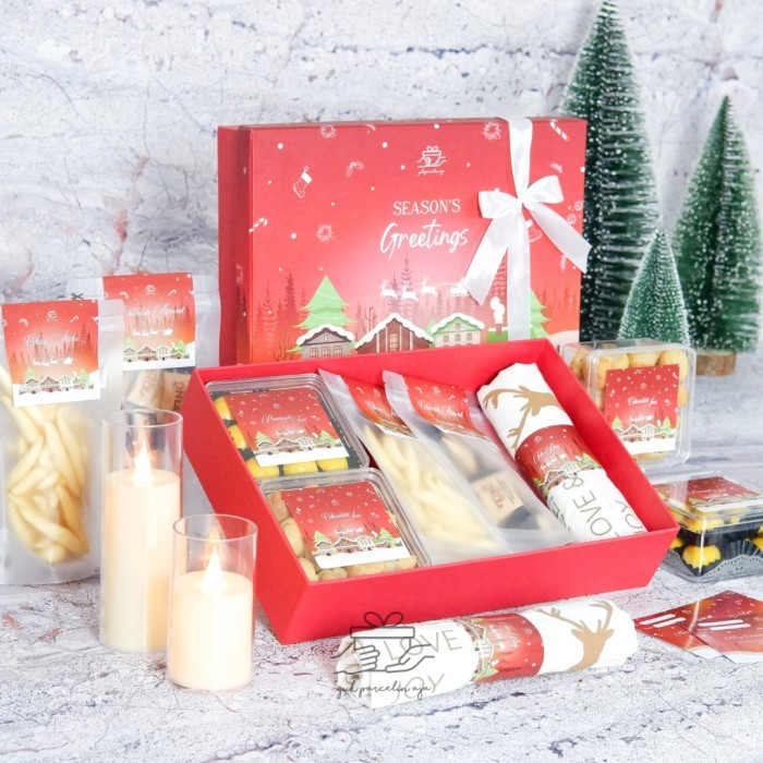 

[New]Promo B Hampers Natal Tahun Baru | Corporate Christmas Hampers | PR Package