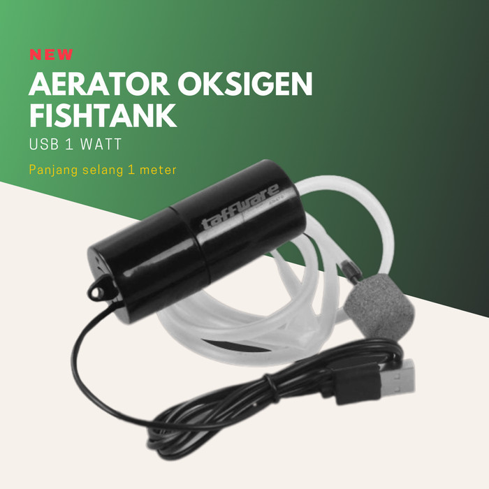 Pompa oksigen AERATOR umpan pancing udang hidup ikan USB 1Watt