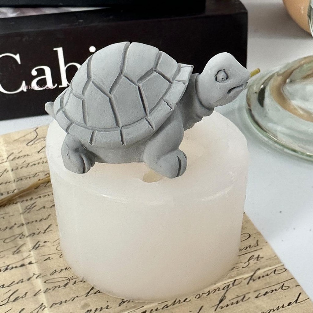 

Soft Small Turtle Silicone Mold DIY Handmade 3D Cute Tortoise Shape Fondant Cake Decoration Gum Paste Chocolate Mould Resin Art