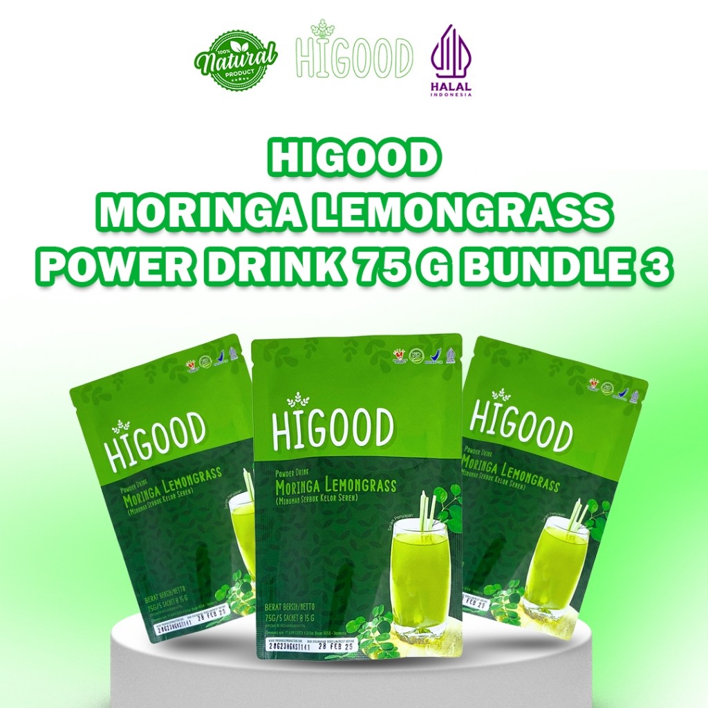 

HIGOOD Kelor Sereh Bundle 3 Pcs