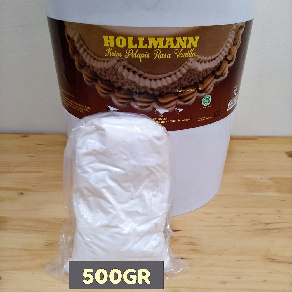 

pekanbaru / Hollmann Buttercream Vanilla Repack 500gr (INSTAN ONLY)