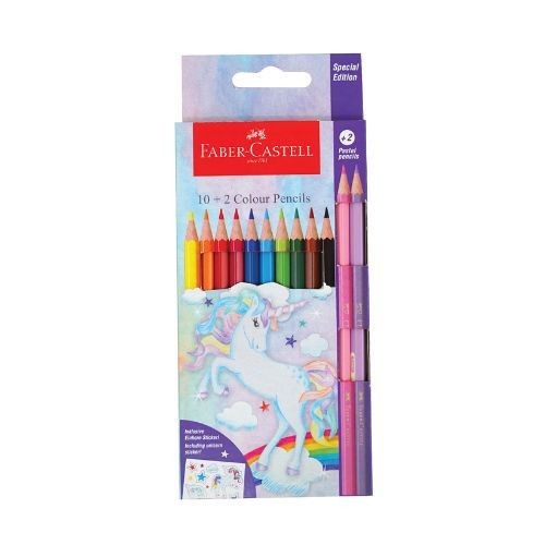 

Pensil Warna Faber Castell 115127 12 Warna Spesial Edisi Unicorn Colour Pencil 12 Colours Special Edition UnicornSHABQ