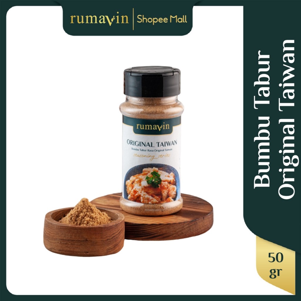 

Rumavin - Premium Bumbu Tabur Original Taiwan Botol 60gr