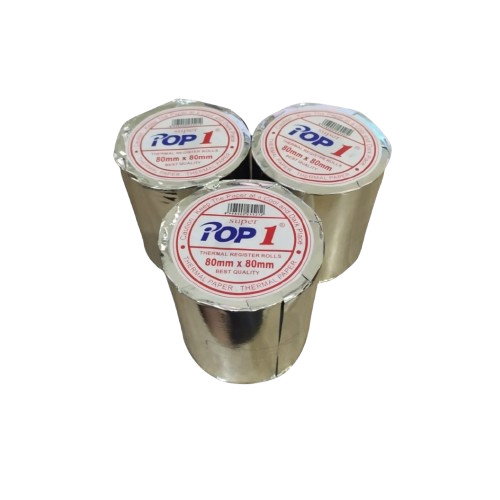 

Thermal Register Roll Silver 80x80 A Pop 1 - Paper Thermal Pop 1