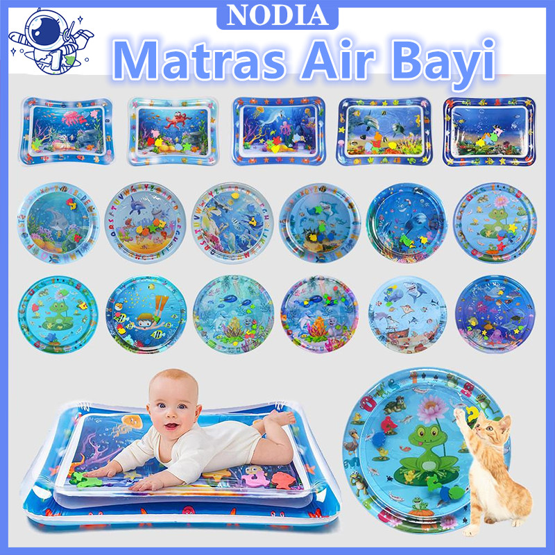 Nodia Toys  Water Play Mat Baby / Matras Air Bayi / Mainan Kolam Tikar Bayi / Mainan Matras Air Eduk