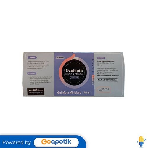 Cendo Oculenta Eye Gel 5 X 0.6 Gram Minidose
