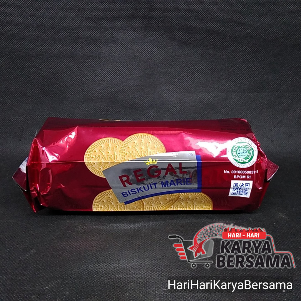 

MAKANAN RINGAN BISKUIT REGAL MARIE BISCUITS 230GR