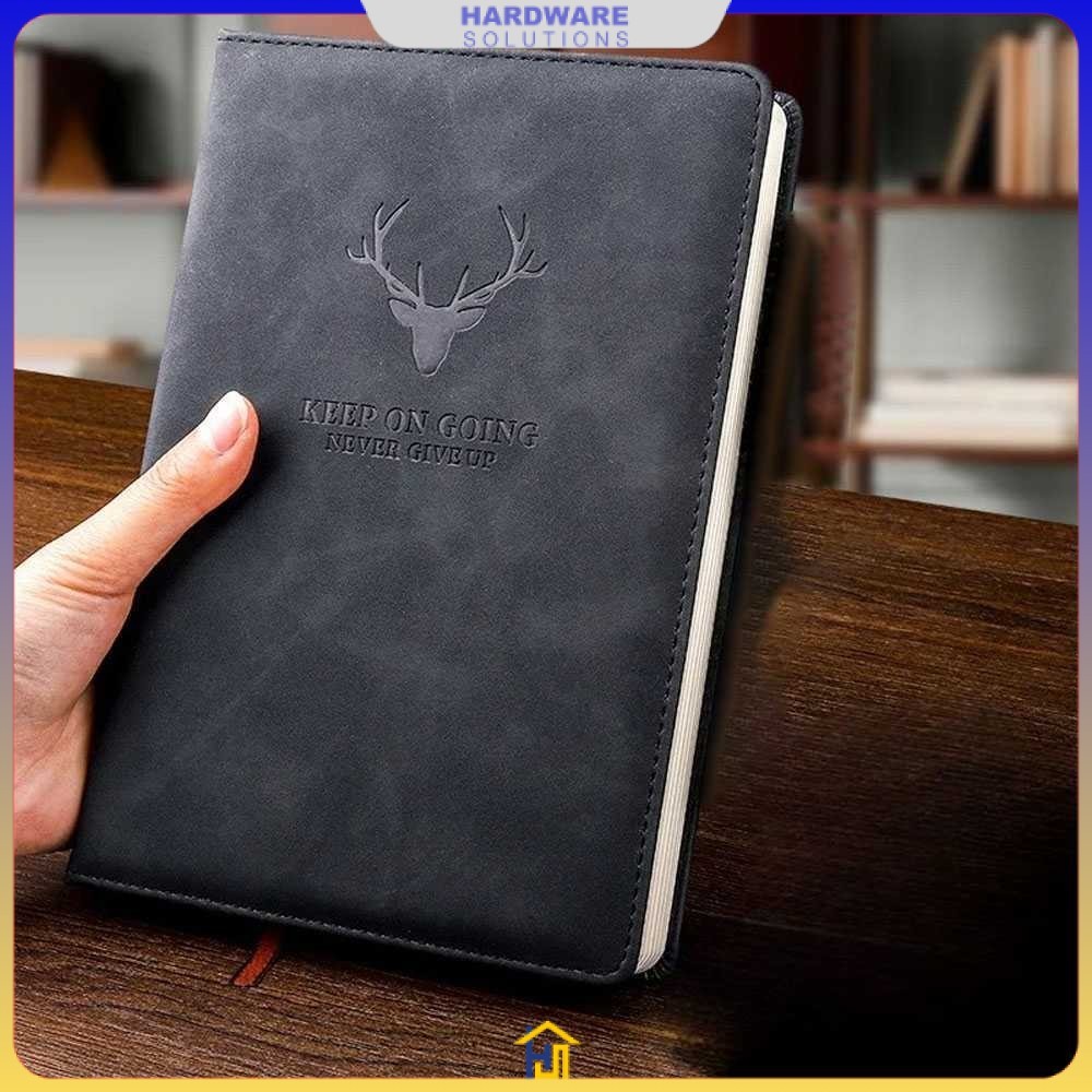 

Toddi Buku Jurnal Leather Notebook Diary 68GSM 200 Halaman Grid - CW-5026