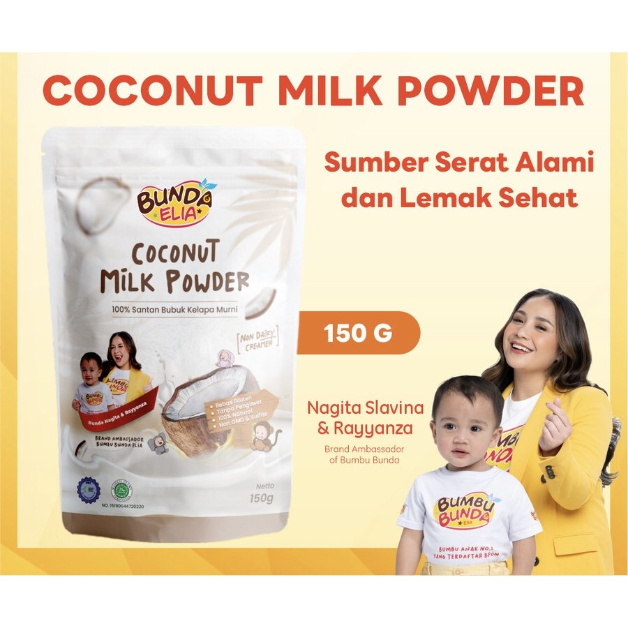 

Bumbu Bunda Elia Coconut Milk Powder 150g - Santan Bubuk