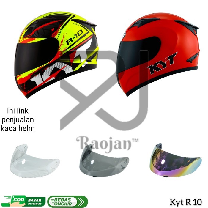 Kaca helm Kyt R10 Visor helm Kyt R 10