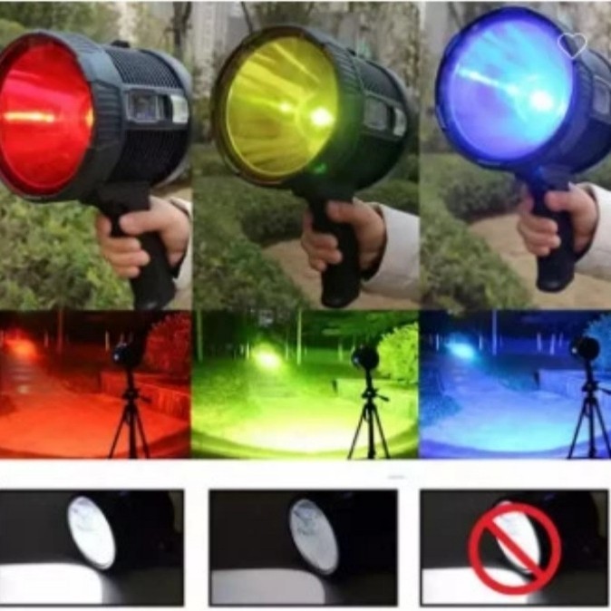 Senter Sorot Beuru Senter Tembak Camg Charger SUPERTERANG W5113 - W5112