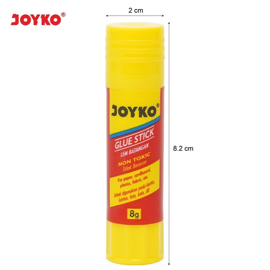 

Glue Stick Lem Kertas Joyko Kecil 8 gr GS-09