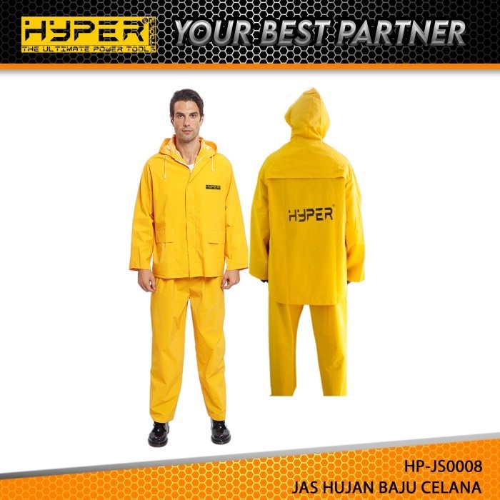 BAJU HUJAN MODEL JAS HYPER BAJU DAN CELANA HYPER JS0008