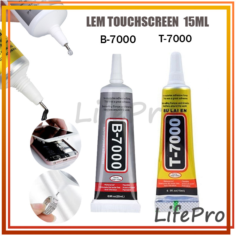 Lem Bening / Lem Hp / Lem Lcd Touchscreen B7000 T7000 15ML 100% Original