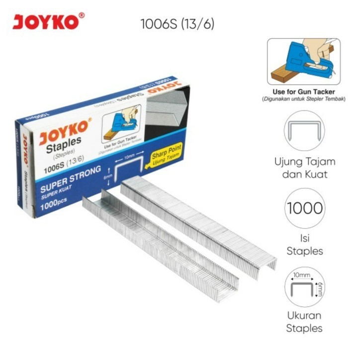 

Staples / Refill Stapler JOYKO No. 1006S