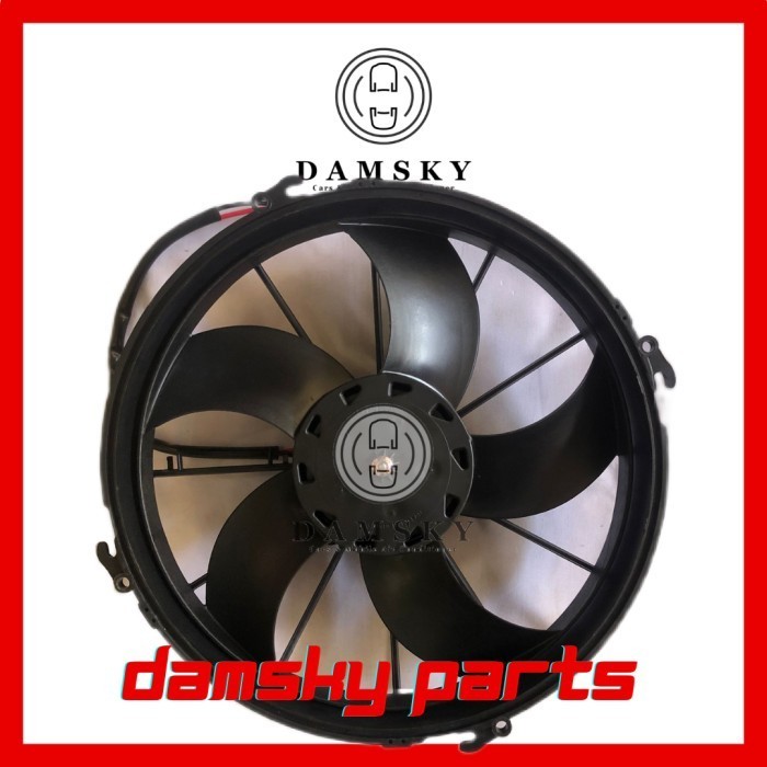 Extra Fan Extrafan AC Mobil Bus Thermoking 12inchi 12 Volt - 24 Volt - 12 Volt