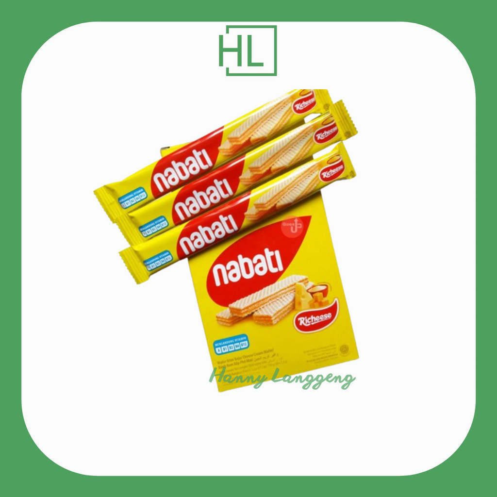 

[HL] Richeese/Richoco Nabati Wafer 500 1 Kotak 20 x 7gr