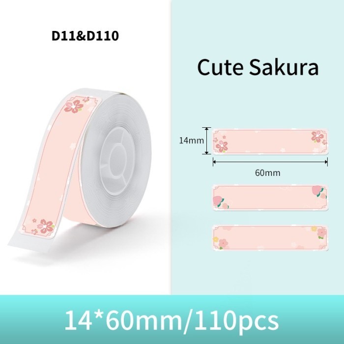 

Promo Girls Ladies Series Stiker Niimbot D11 D110 D101 H1S Label Sticker Refill Niiimbot