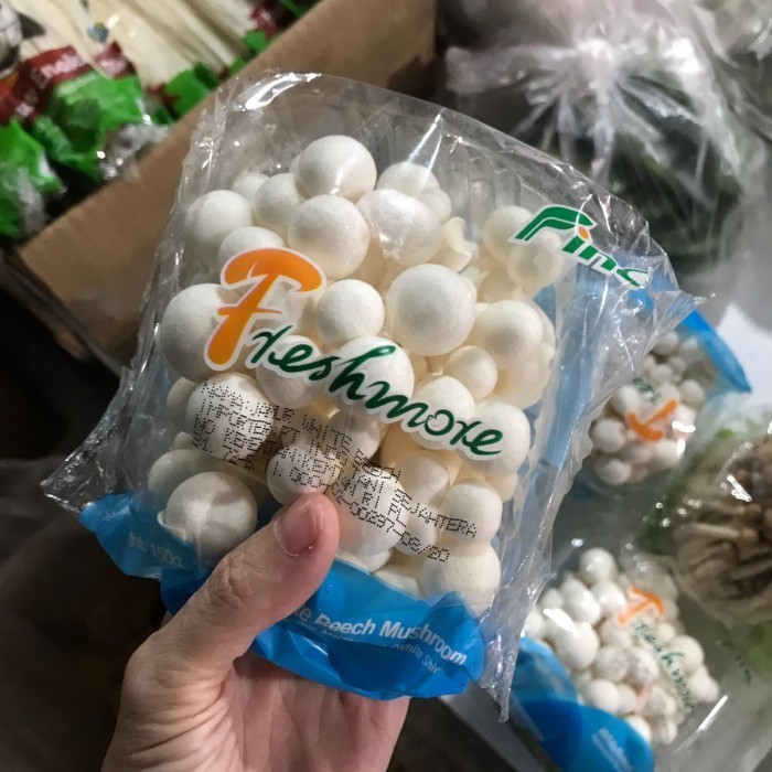 

Jamur Shimeji putih white shimeji mushroom