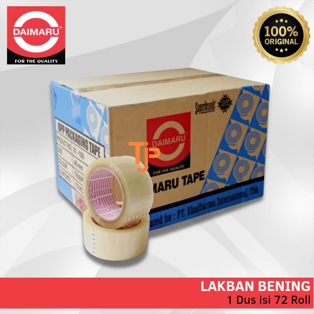 

DAIMARU LAKBAN BENING 1 Dus ( 72 Roll )