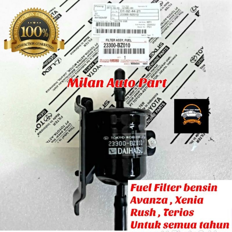 fuel filter bensin avanza xenia rush terios Original Baru Resmi Toyota