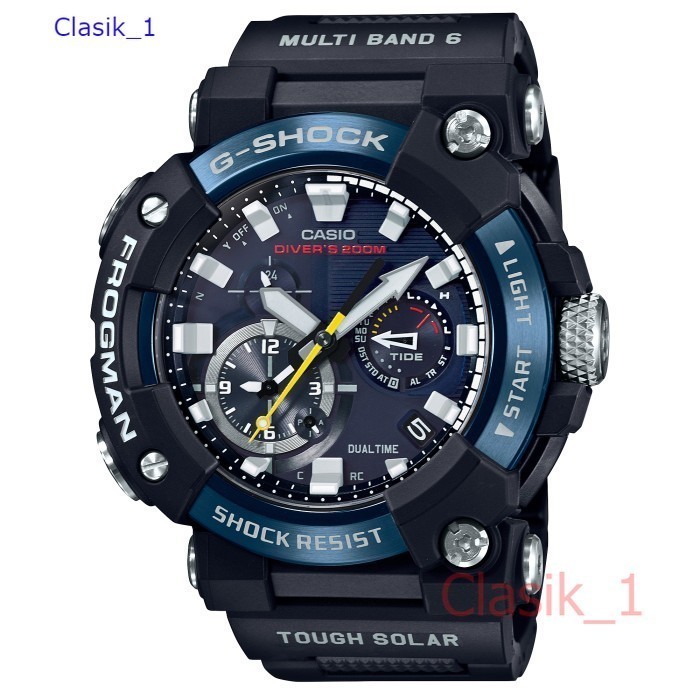 Original 100% Casio G-SHOCK GWF-A1000C-1ADR Jam Tangan Pria FROGMAN Garansi Resmi 2 Tahun
