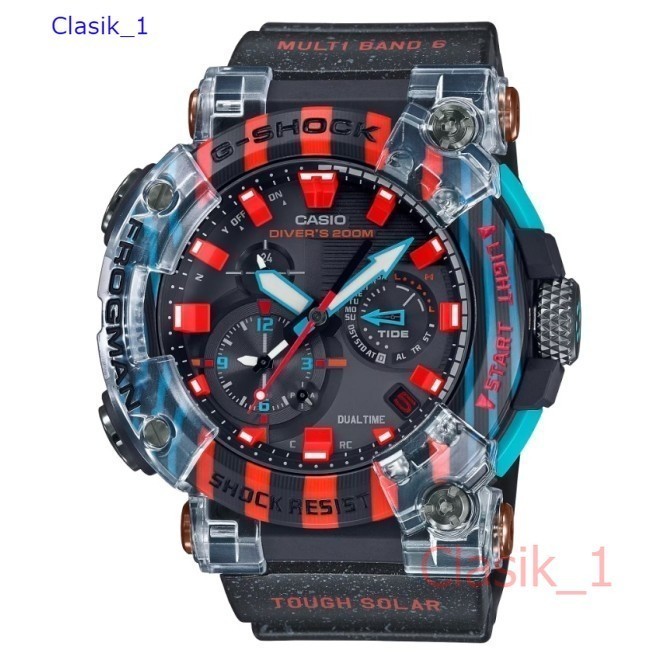 Original 100% Casio G-SHOCK GWF-A1000APF-1ADR Jam Tangan Pria FROGMAN Garansi Resmi 2 Tahun