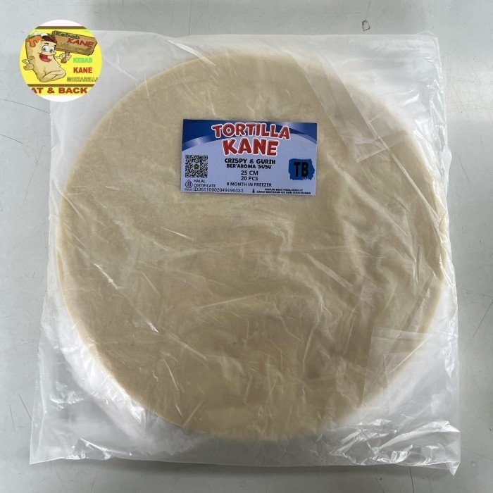 

KULIT KEBAB 25CM / TORTILLA / TORTILA / TORTILLA WRAP / KULIT KEBAB