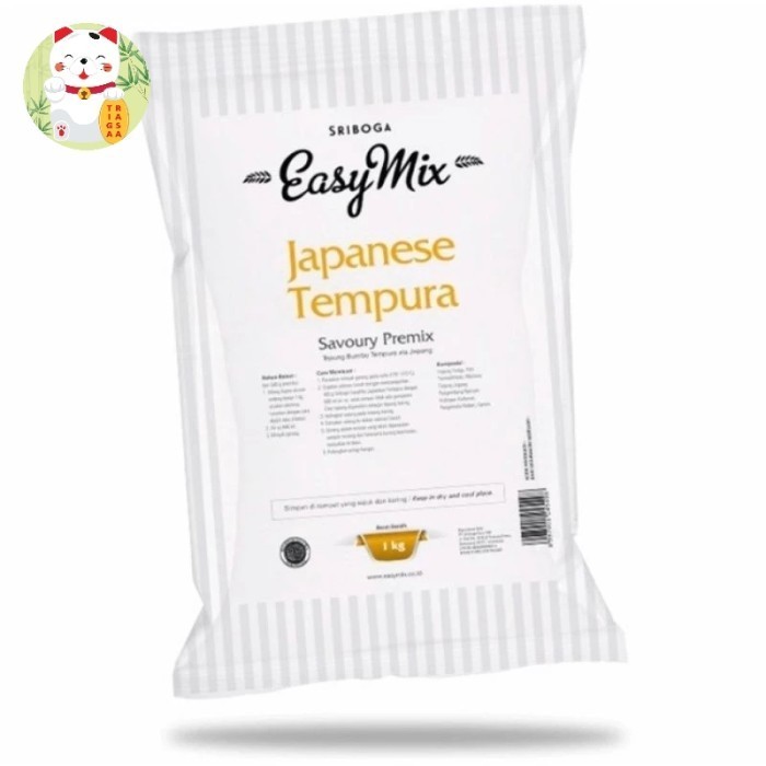 

Tepung Tempura 1kg Sriboga EasyMix Japanese Tempura Premix Flour