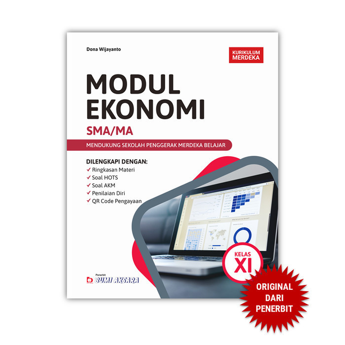 Modul Ekonomi LKS SMA MA Kelas 11 XI KURIKULUM MERDEKA BA BUPEL ORIGINAL PREMIUM AJ-SKH-SMA SMAN 1 K