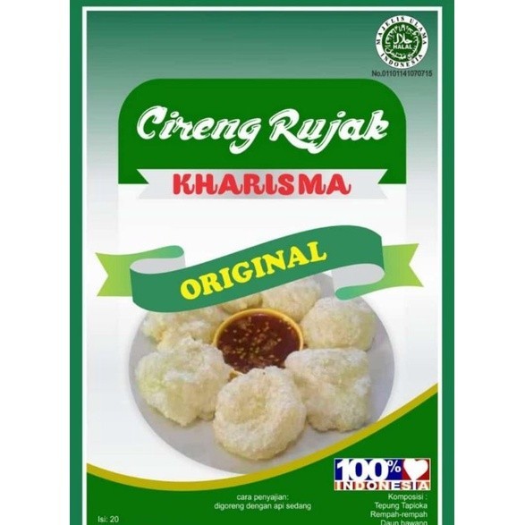 

Cireng Rujak Kharisma rasa Original