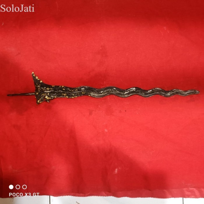 

keris sengkelat naga raja kinatah emas bk megantara sengkelat lar ma antik