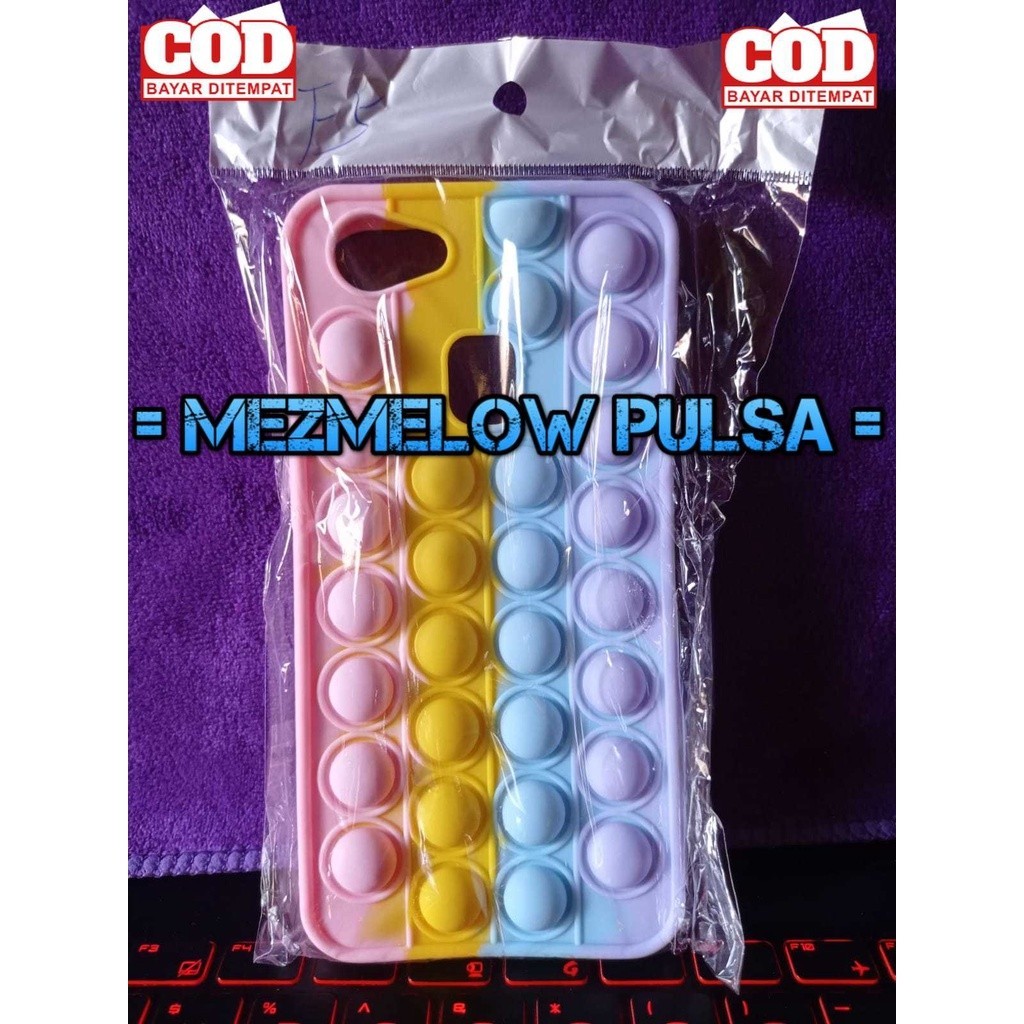 Casing Case Lembut Soft Case POP IT Rainbow Case OPPO A79 / OPPO F5 / OPPO A73 / OPPO F7 / VIVO V7 P