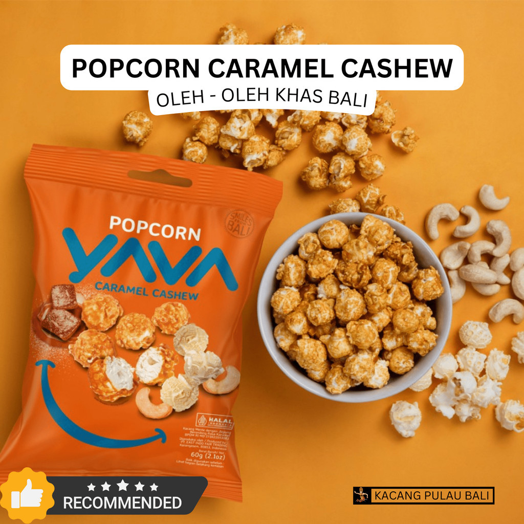 

Popcorn Caramel Cashew YAVA / East Bali Cashews