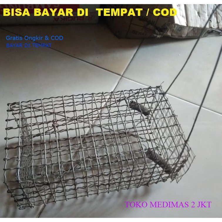 PERANGKAP JEBAKAN TIKUS BAHAN BESI / JEBAKAN TIKUS